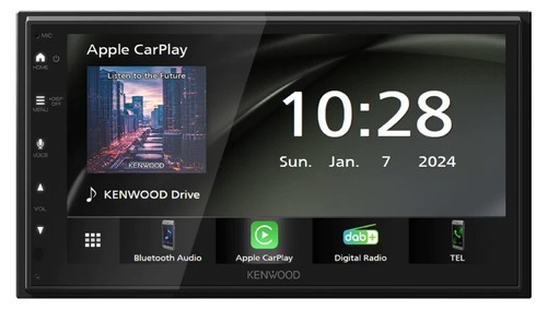 Kenwood dmx5023dabs wired - 6,8",